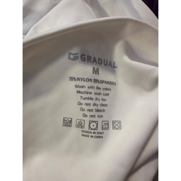 ✌️ 2/$40 ✌️ White G Gradual Women’s Joggers with Pockets sz M - Picture 6 of 6